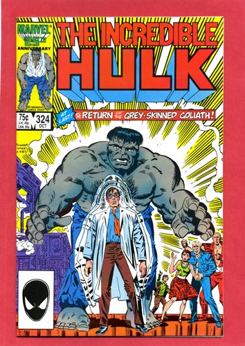 Incredible hulk 324 n - #324, n/m+