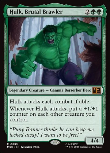 Mtg hulk brutal - mtg, hulk,